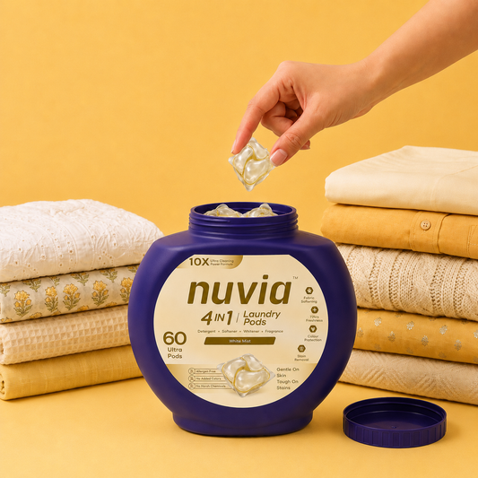 Nuvia 4-in-1 Laundry Pods - White Mist