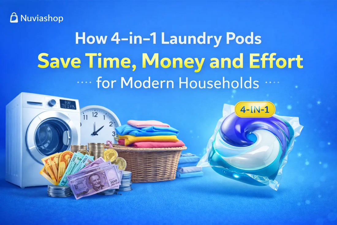 How 4-in-1 Laundry Pods Save Time, Money and Effort for Modern Households