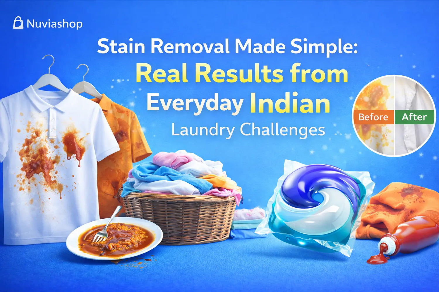 Stain Removal Made Simple: Real Results from Everyday Indian Laundry Challenges