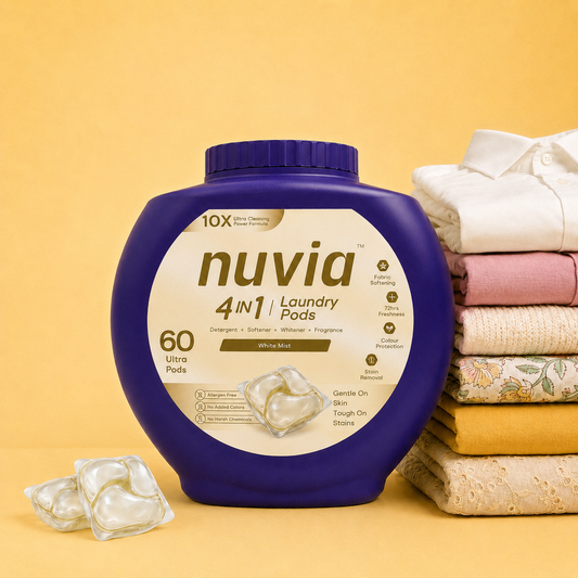 Nuvia 4-in-1 Laundry Pods - White Mist