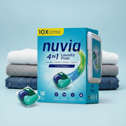 Nuvia 4-in-1 Laundry Pods - Fresh Blossom